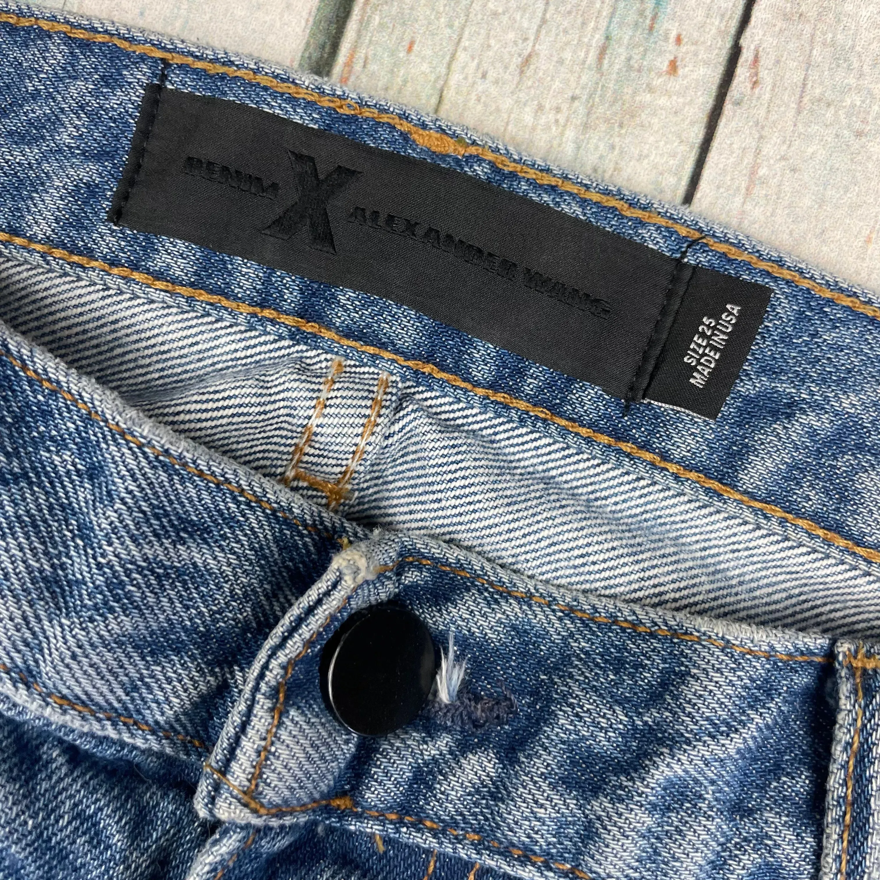 Alexander Wang Slim Fit Distressed Jeans Size-25