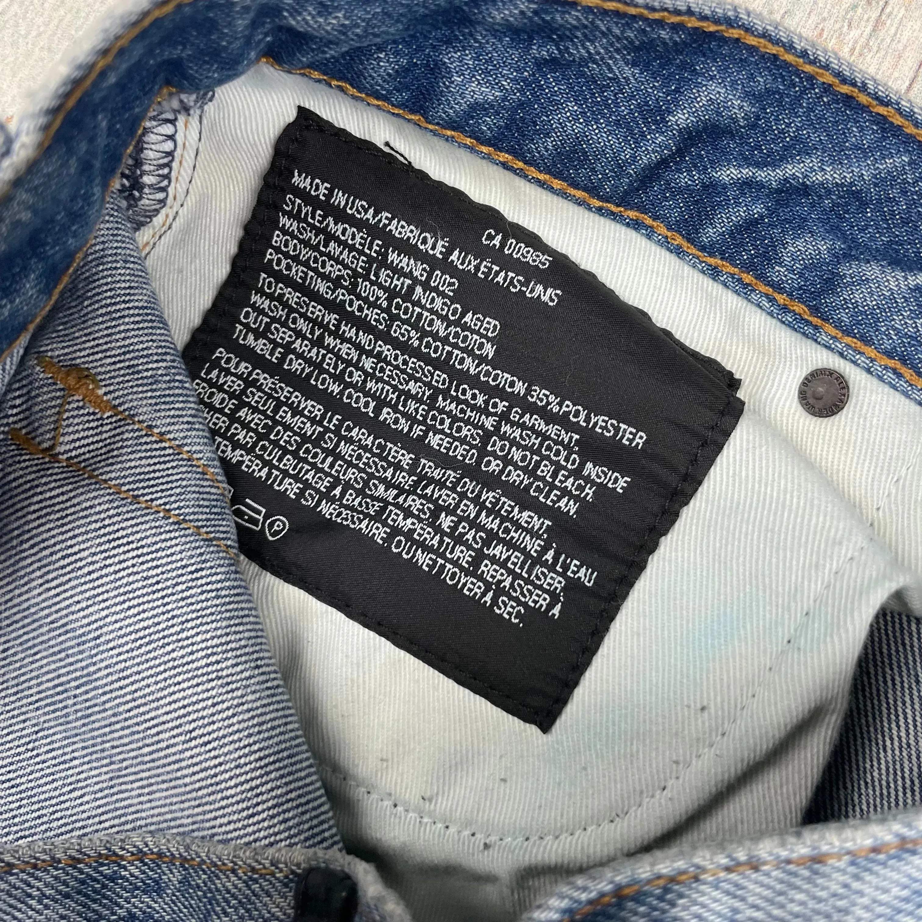 Alexander Wang Slim Fit Distressed Jeans Size-25