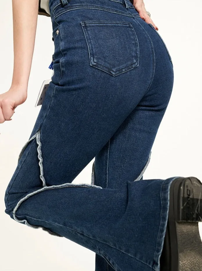 American Style Flared Slim Denim