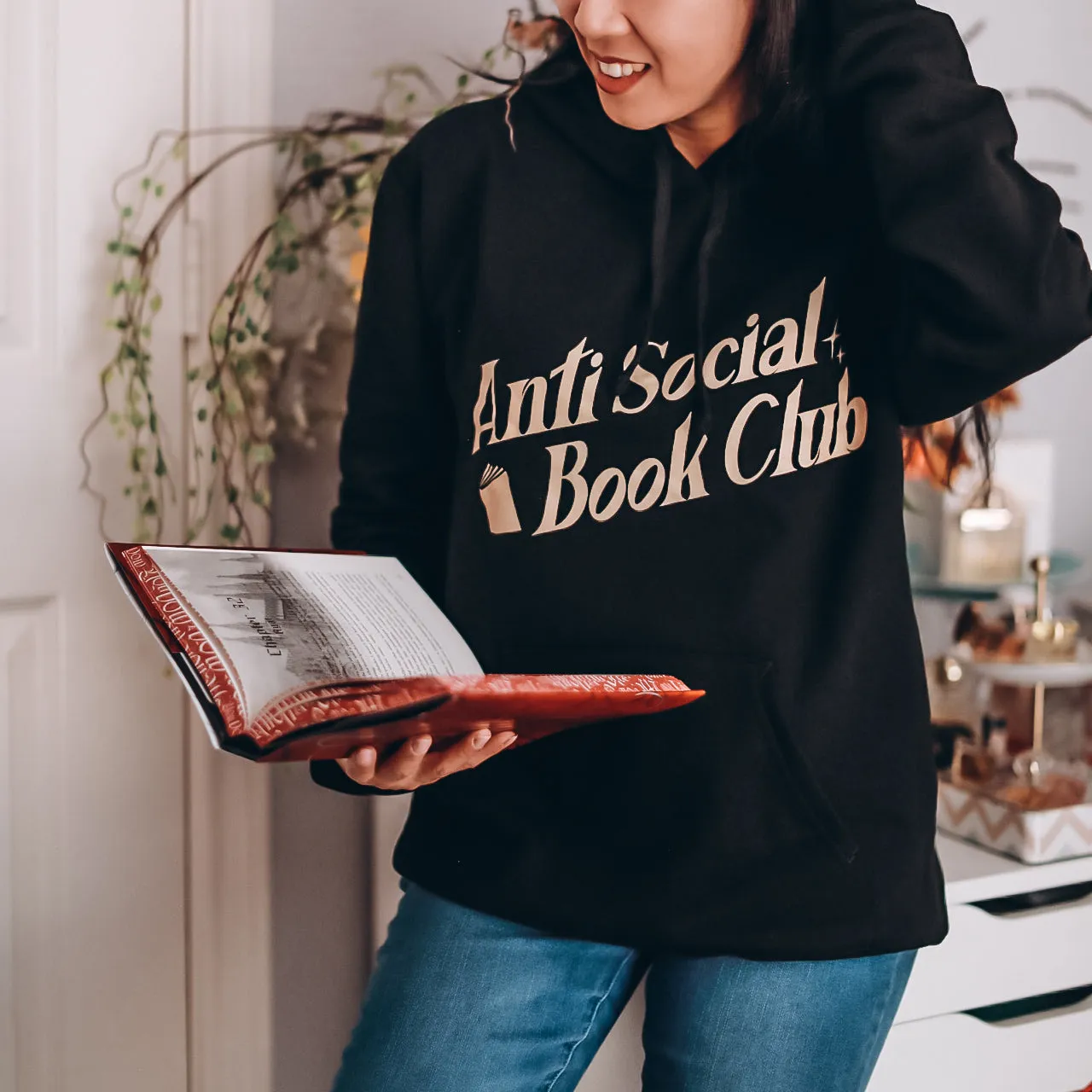 Anti Social Book Club Hoodie