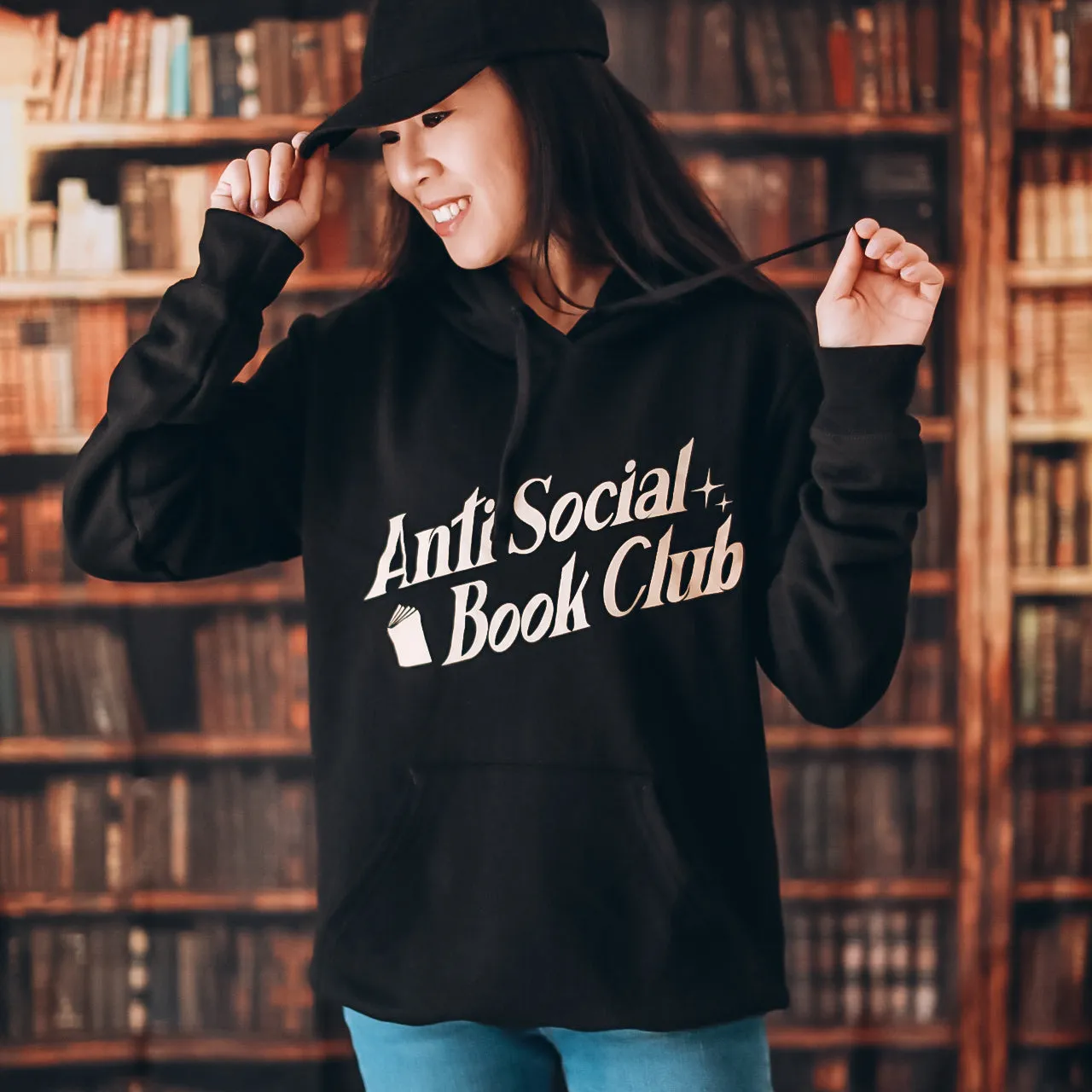 Anti Social Book Club Hoodie
