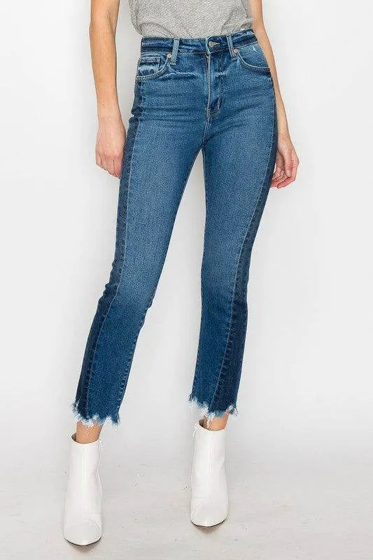 Artemis Vintage High Rise Slim Straight Jeans
