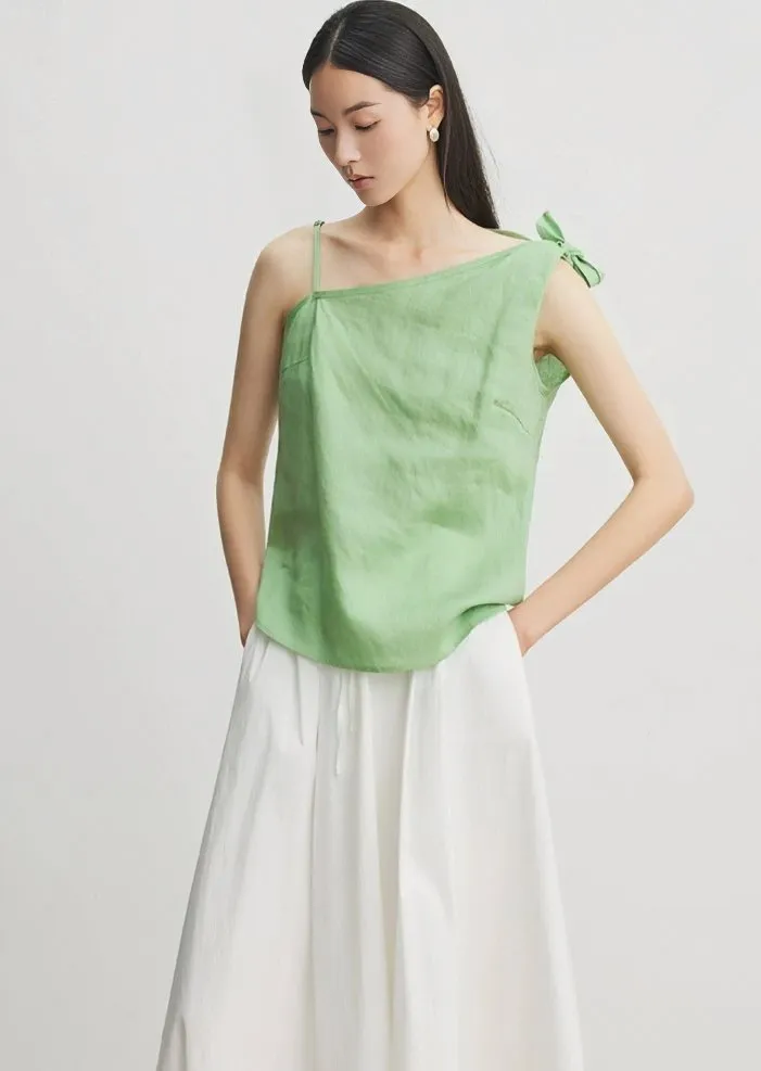 ASYMMETRIC SUSPENDER TOPS