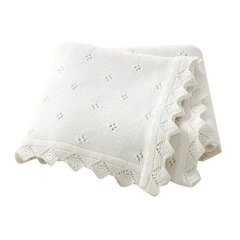 Baby Knit Cotton Blankets 90*70cm
