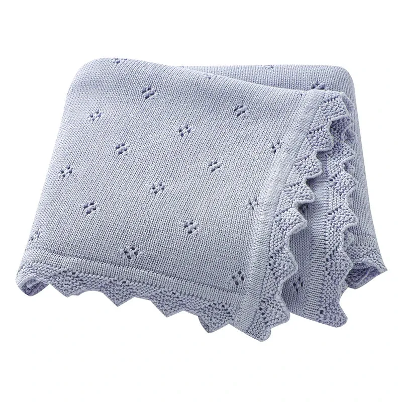 Baby Knit Cotton Blankets 90*70cm