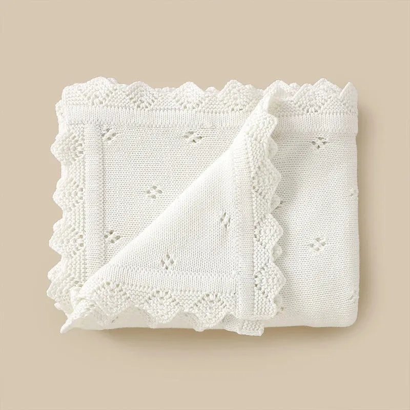 Baby Knit Cotton Blankets 90*70cm