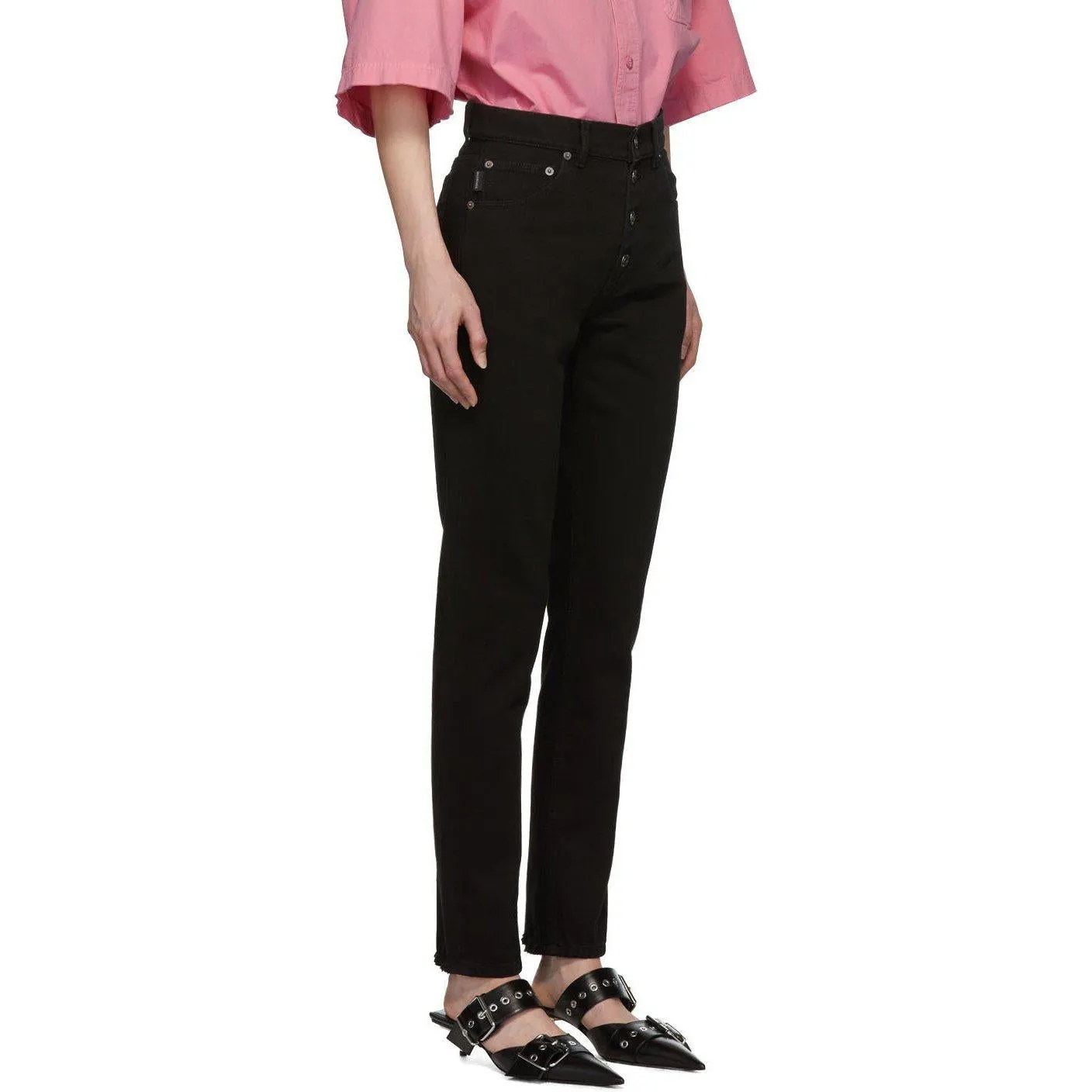 Balenciaga Black Standard Jeans