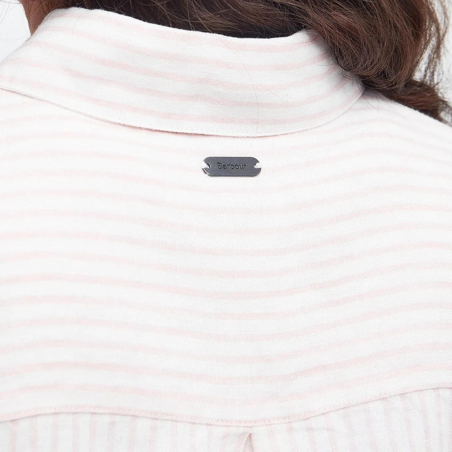 Barbour Marine Shirt in Shell Pink