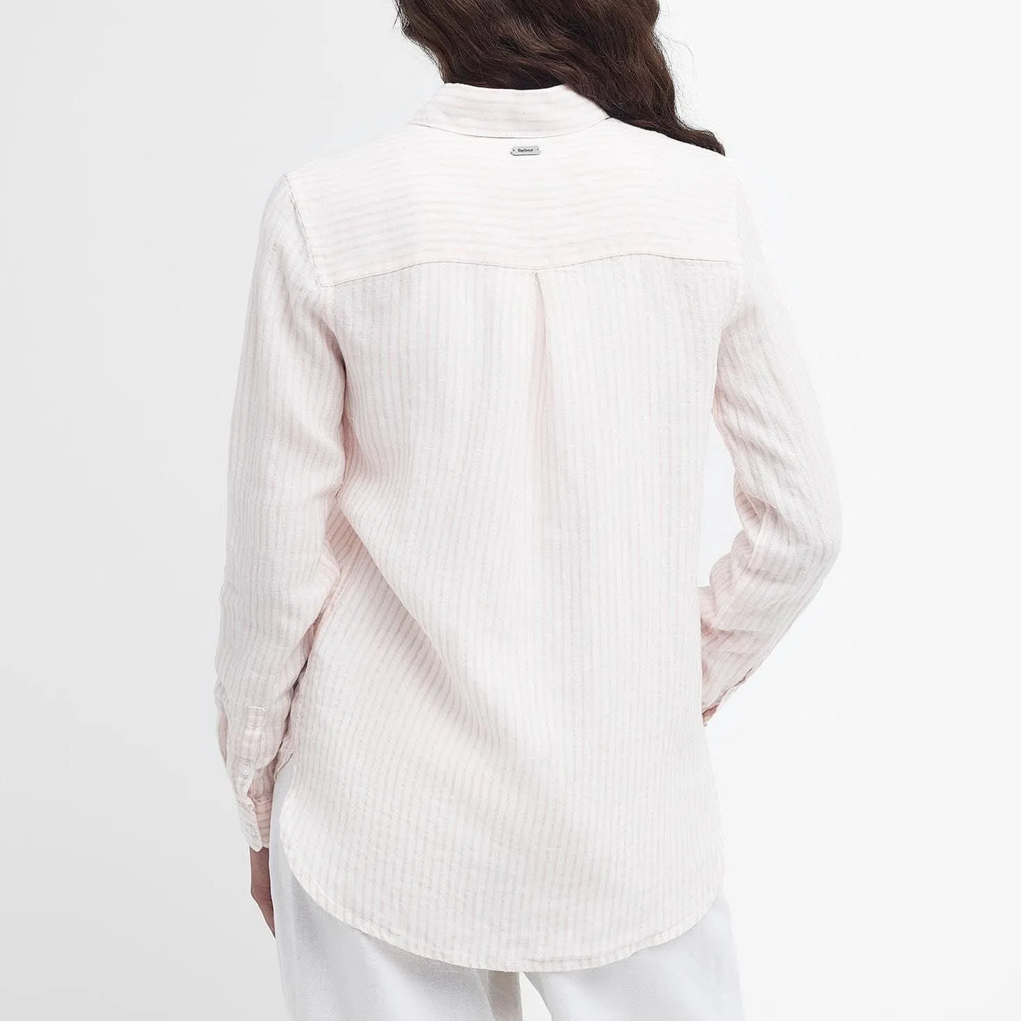 Barbour Marine Shirt in Shell Pink
