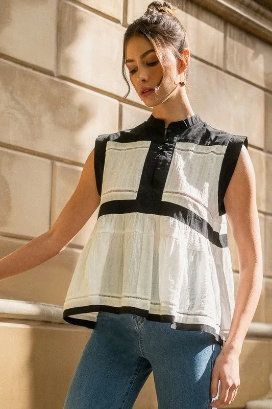 Beatrix Peplum Blouse