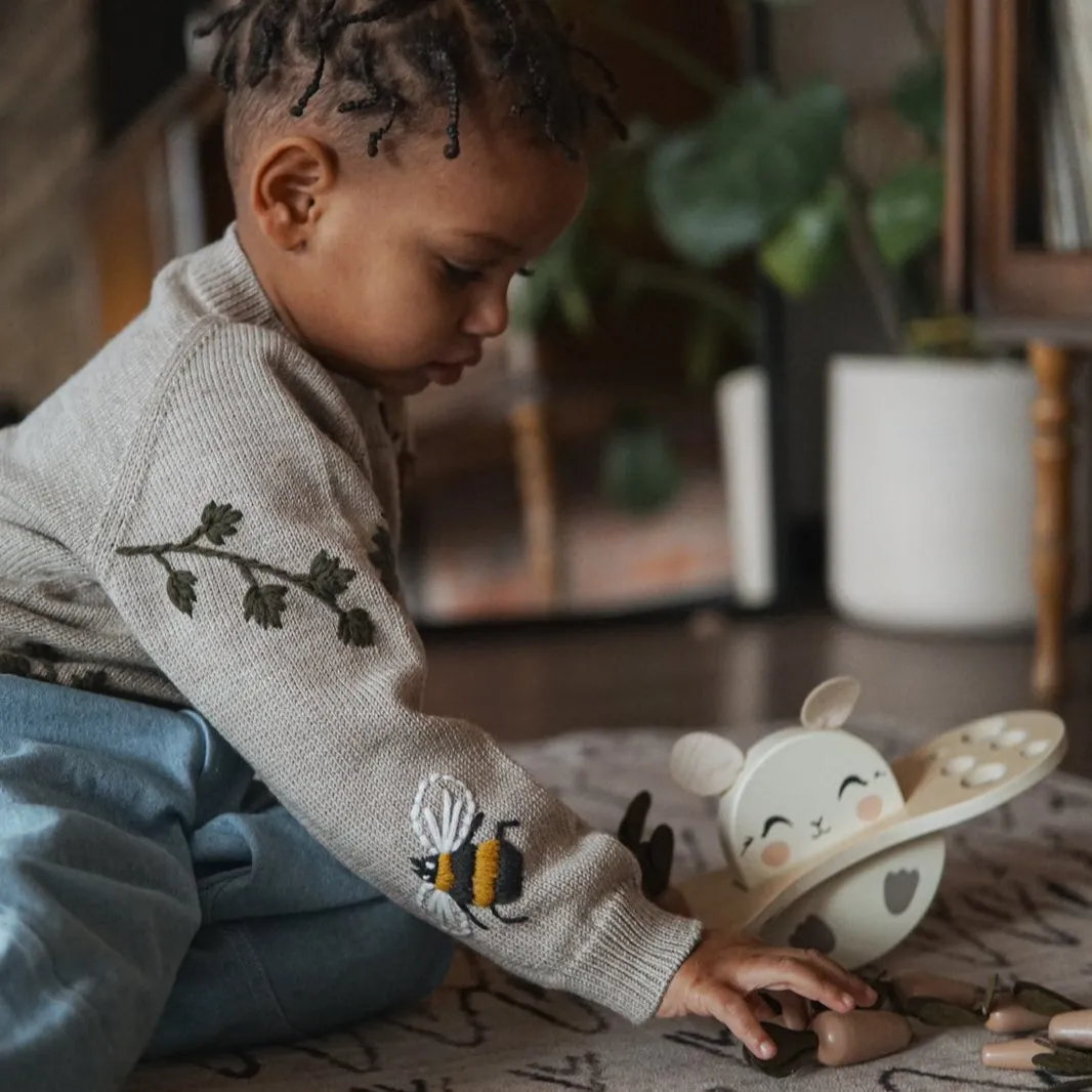 Bugs Life cardigan - Barley
