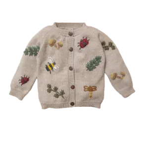 Bugs Life cardigan - Barley