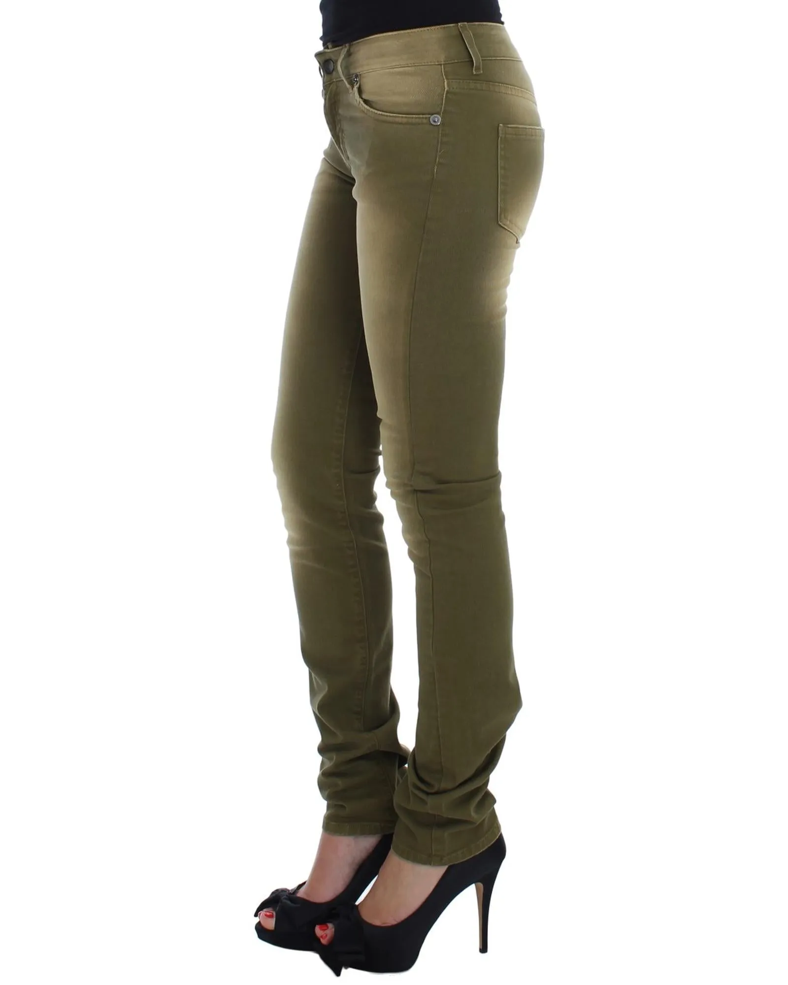 Cavalli Wash Cotton Stretch Slim Fit Jeans