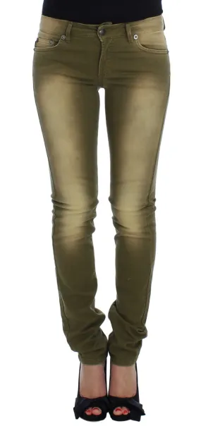Cavalli Wash Cotton Stretch Slim Fit Jeans