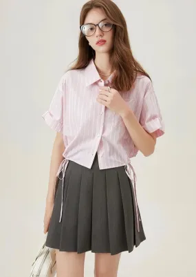 CONCAVE STYLE STRIPED SHIRT