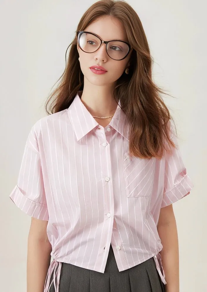CONCAVE STYLE STRIPED SHIRT