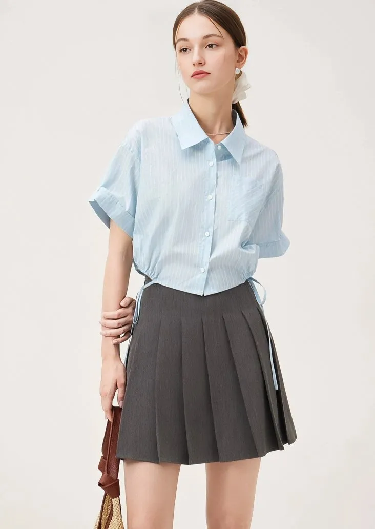 CONCAVE STYLE STRIPED SHIRT
