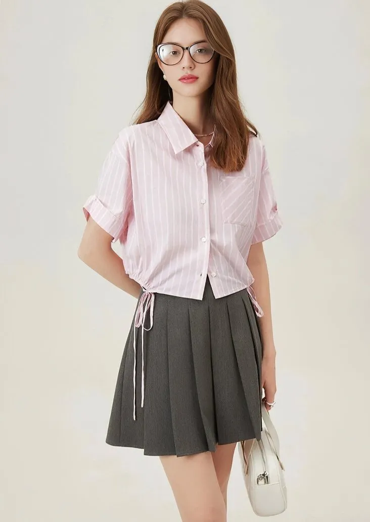 CONCAVE STYLE STRIPED SHIRT