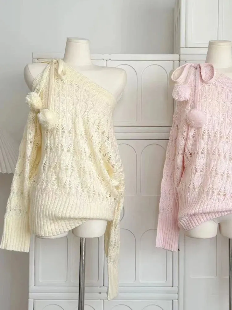 Cozy Knitted Winter Shoujo Long Top