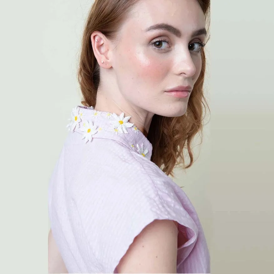 Emma Daisy Wrap Crop Blouson