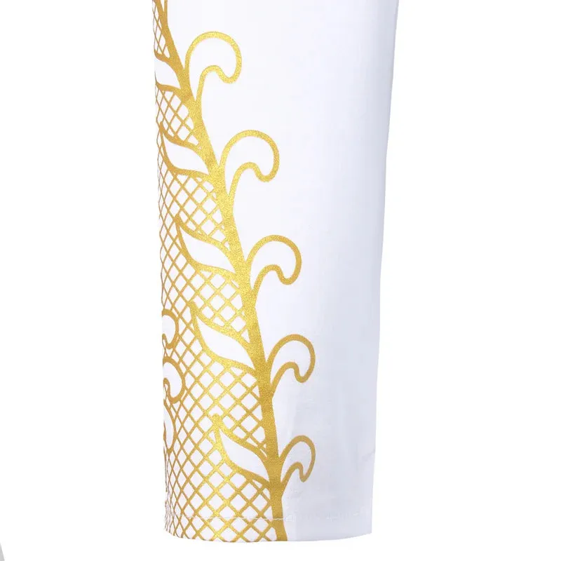 Fashionable Dashiki Print Shirt