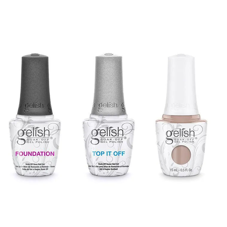 Gelish Combo - Base, Top & Hey Twirl-Friend!