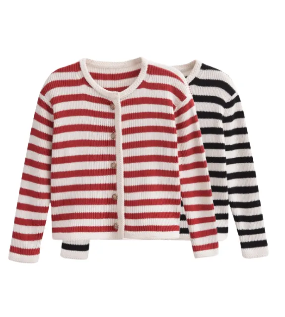 Hayden Striped Long Sleeve Sweater
