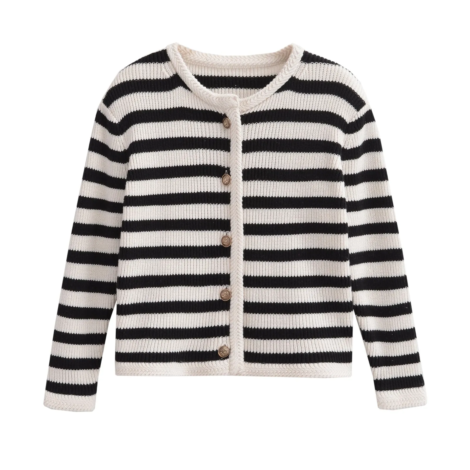 Hayden Striped Long Sleeve Sweater