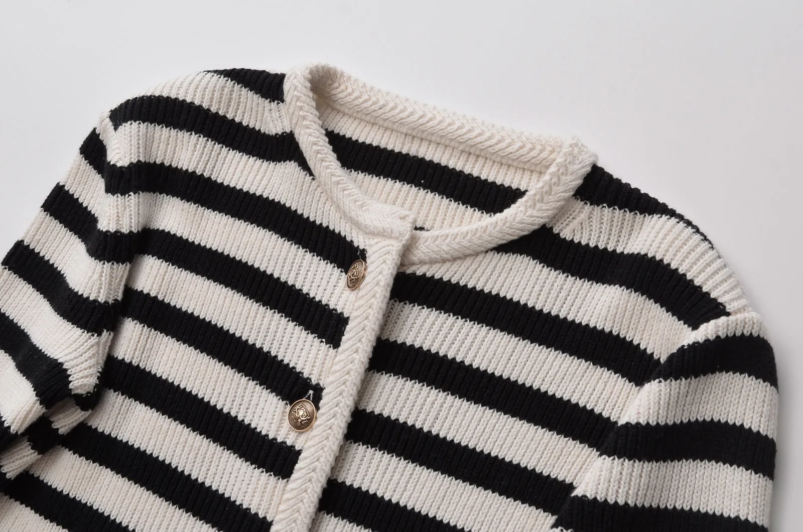 Hayden Striped Long Sleeve Sweater