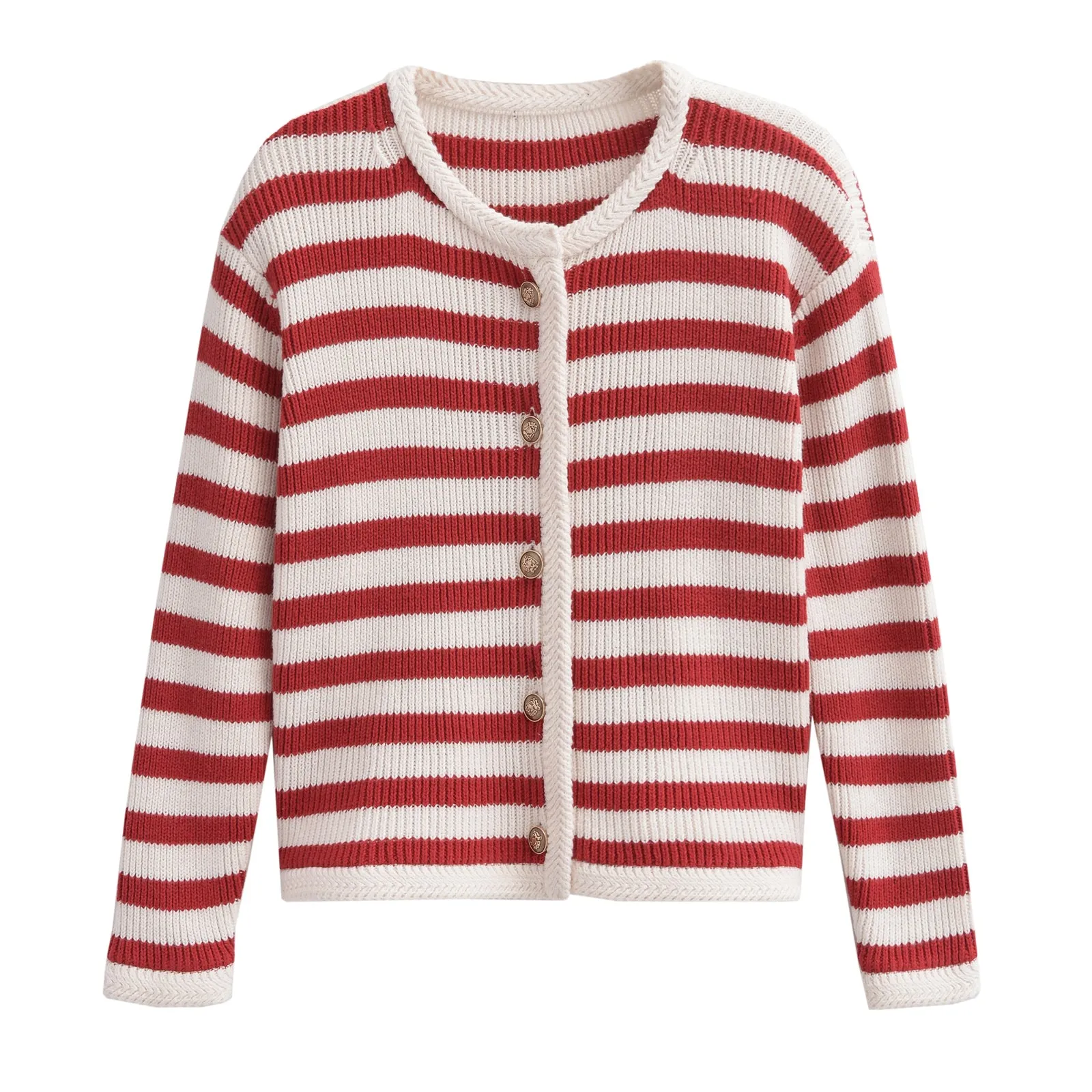 Hayden Striped Long Sleeve Sweater