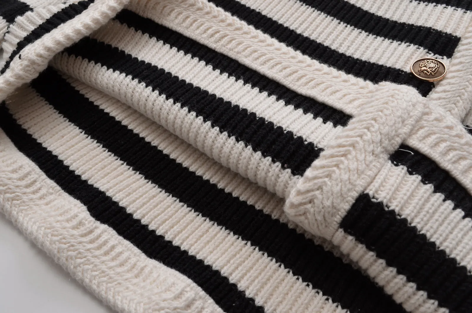 Hayden Striped Long Sleeve Sweater