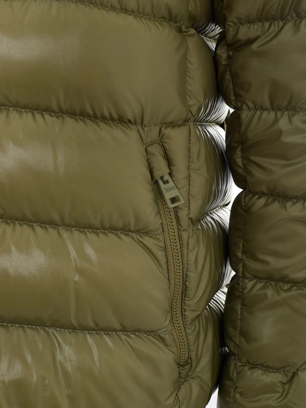 Herno Chic Ultralight Hooded Quilted Jacket