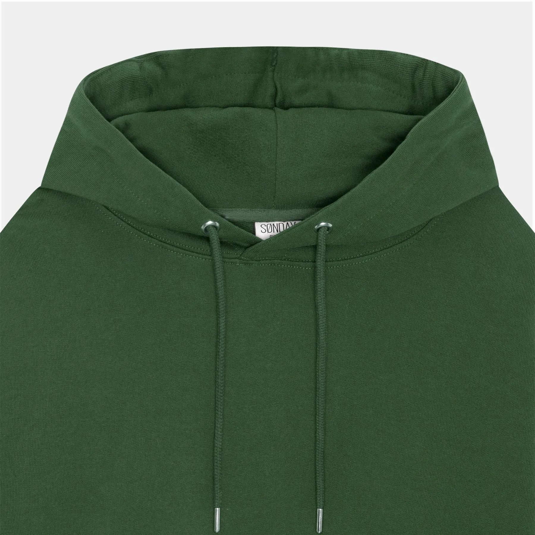 Hoodie/Crew dark green kids(set)