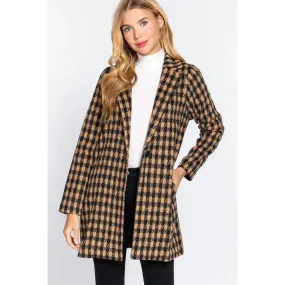 It's Always About You One Button Jacquard Jacket