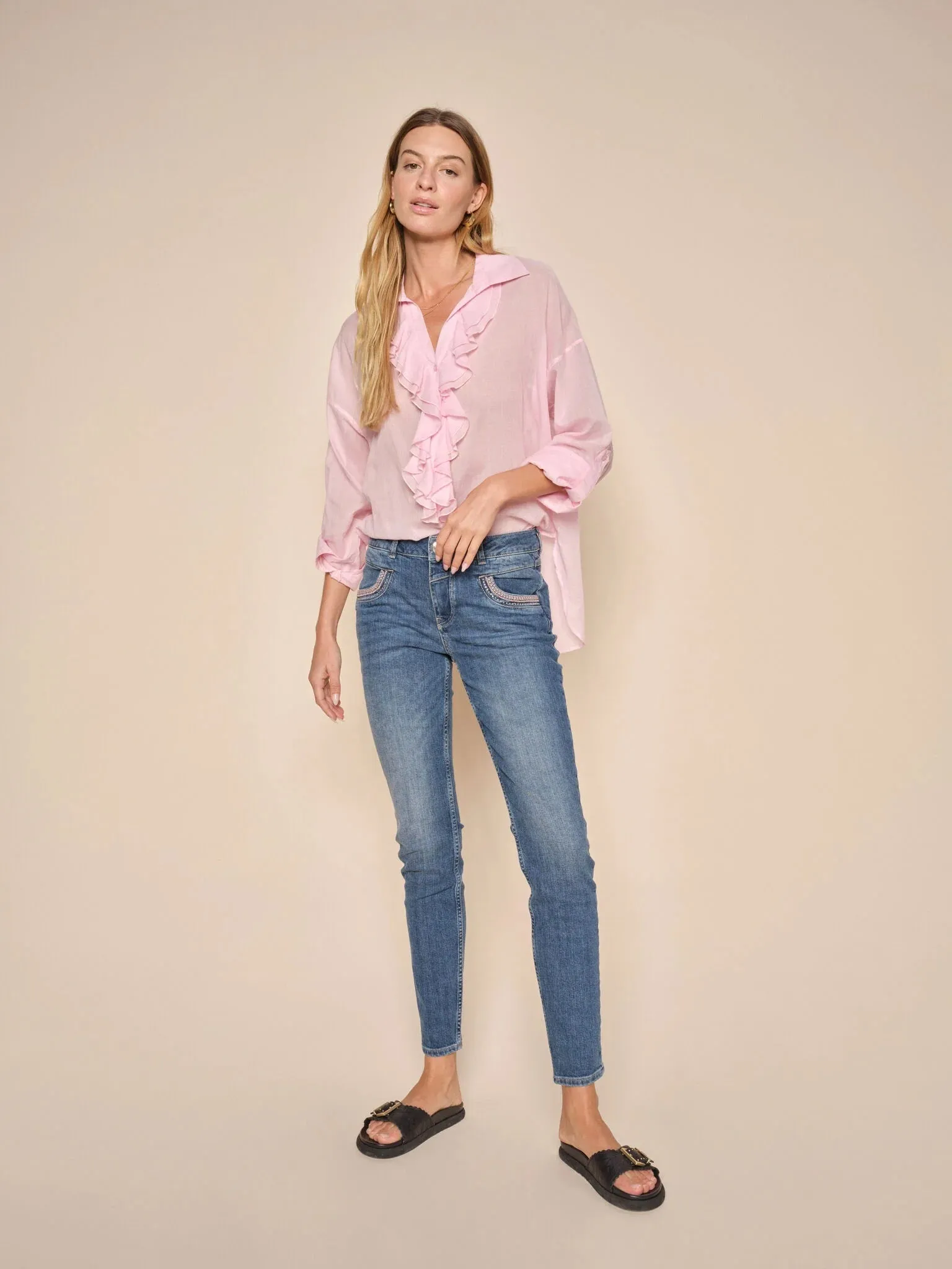 Jelena Voile Shirt | Pecan Brown