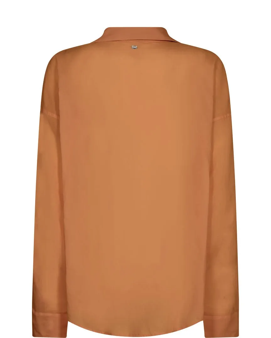 Jelena Voile Shirt | Pecan Brown