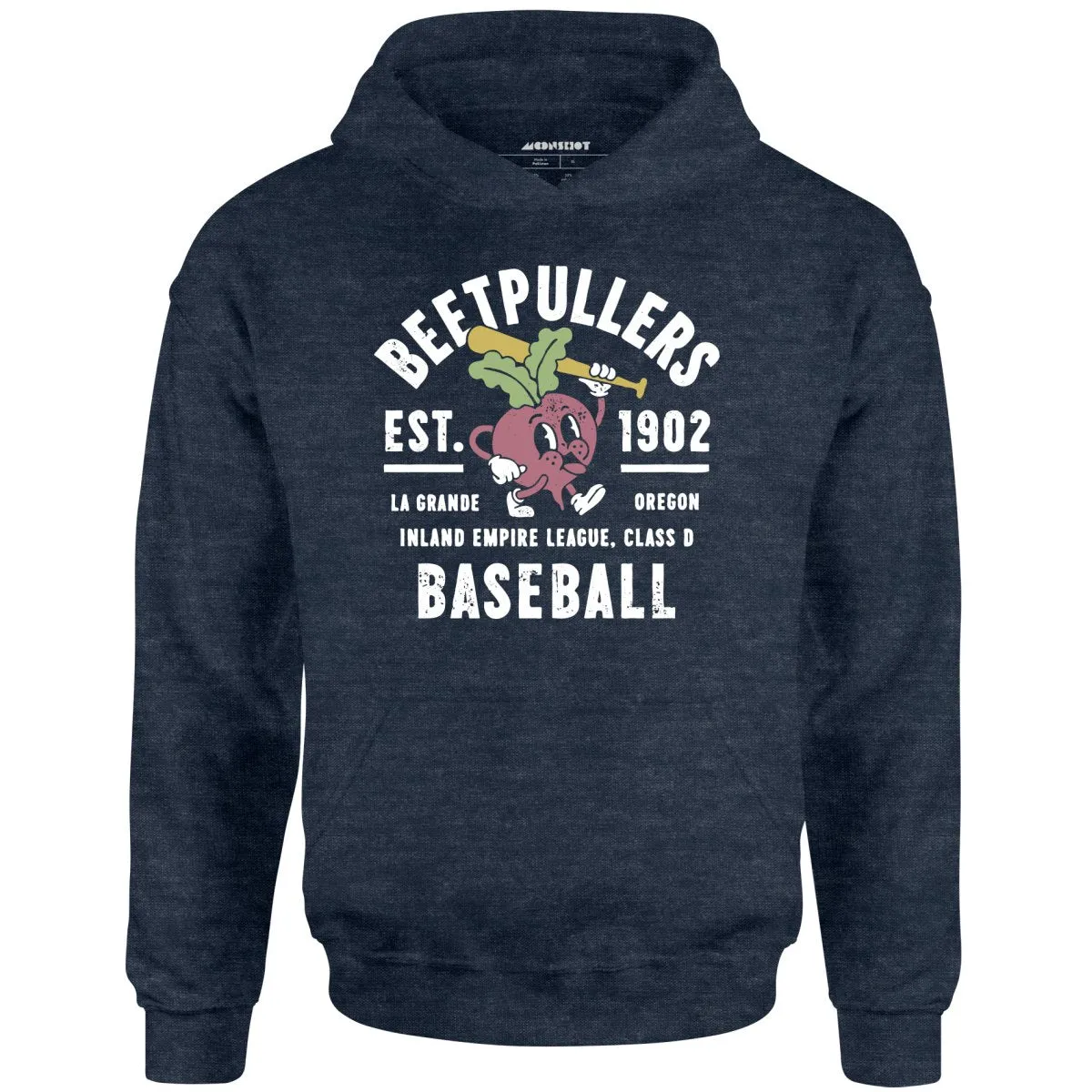La Grande Beetpullers - Oregon - Vintage Defunct Baseball Teams - Unisex Hoodie