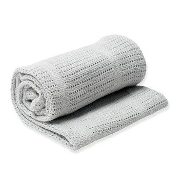 Lulujo Baby™  Grey Cellular Blanket by Mary Meyer