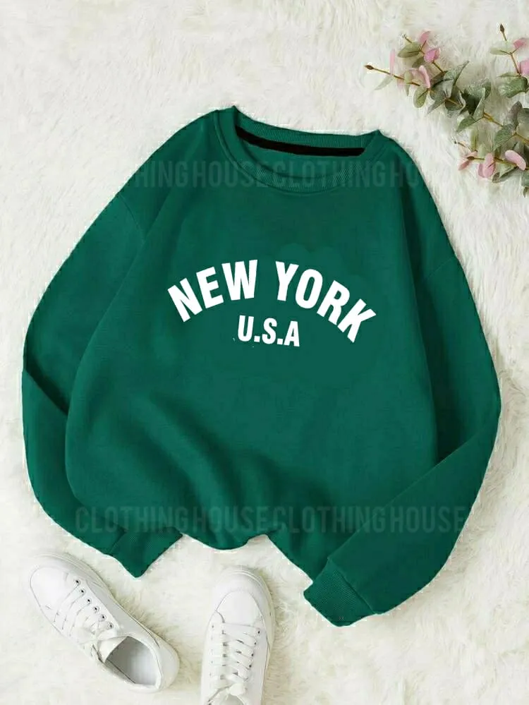 New York USA sweatshirt