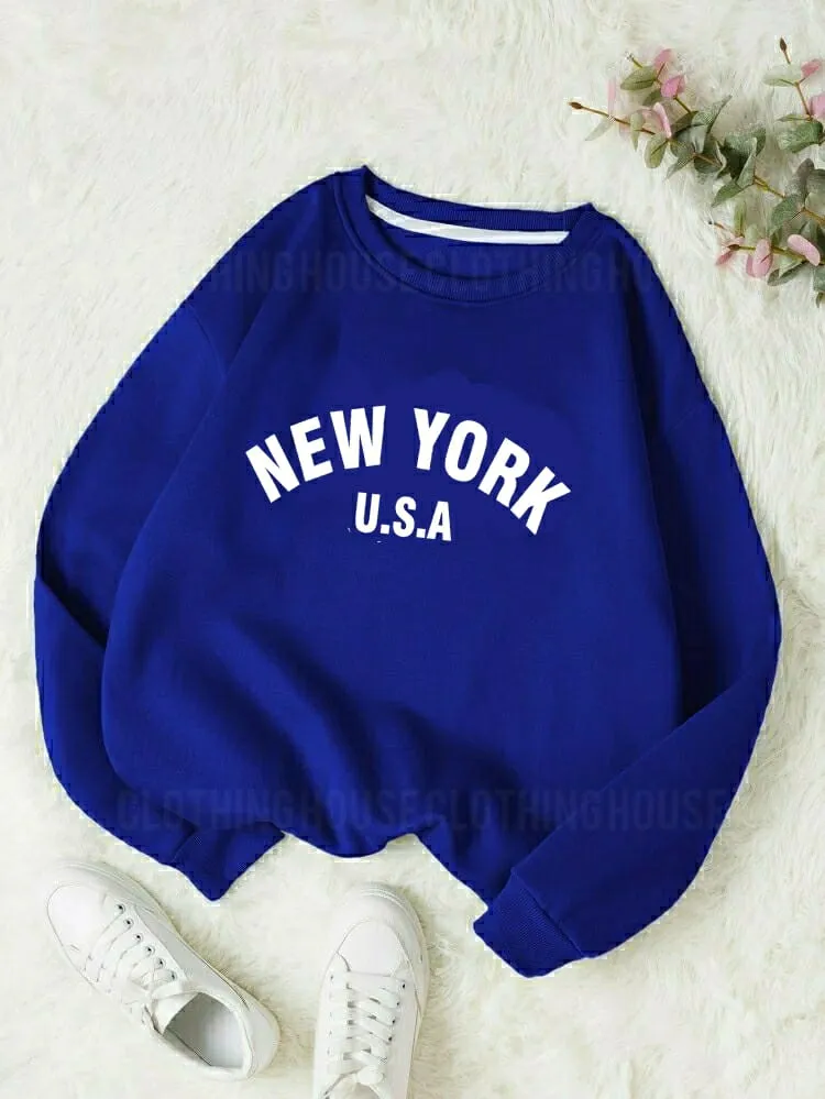 New York USA sweatshirt