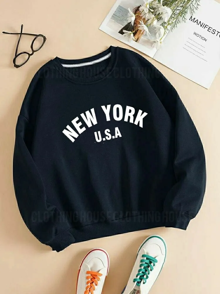 New York USA sweatshirt