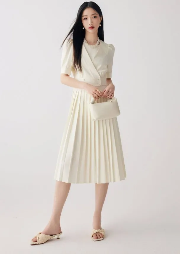 PRINCESS FRENCH V NECK SHIRT