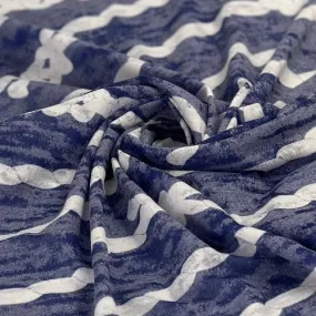 Sailor's Knot Print Jersey Burnout - SKU 7587A #S160A