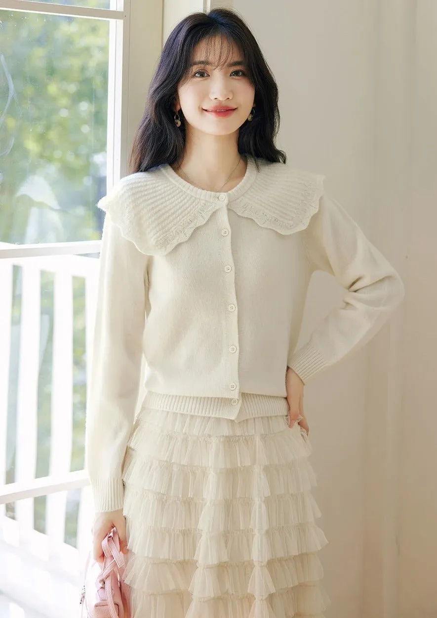 SPRING DOLL COLOR KNIT TOP