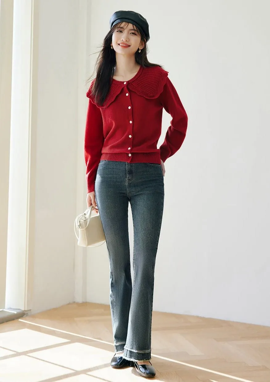 SPRING DOLL COLOR KNIT TOP