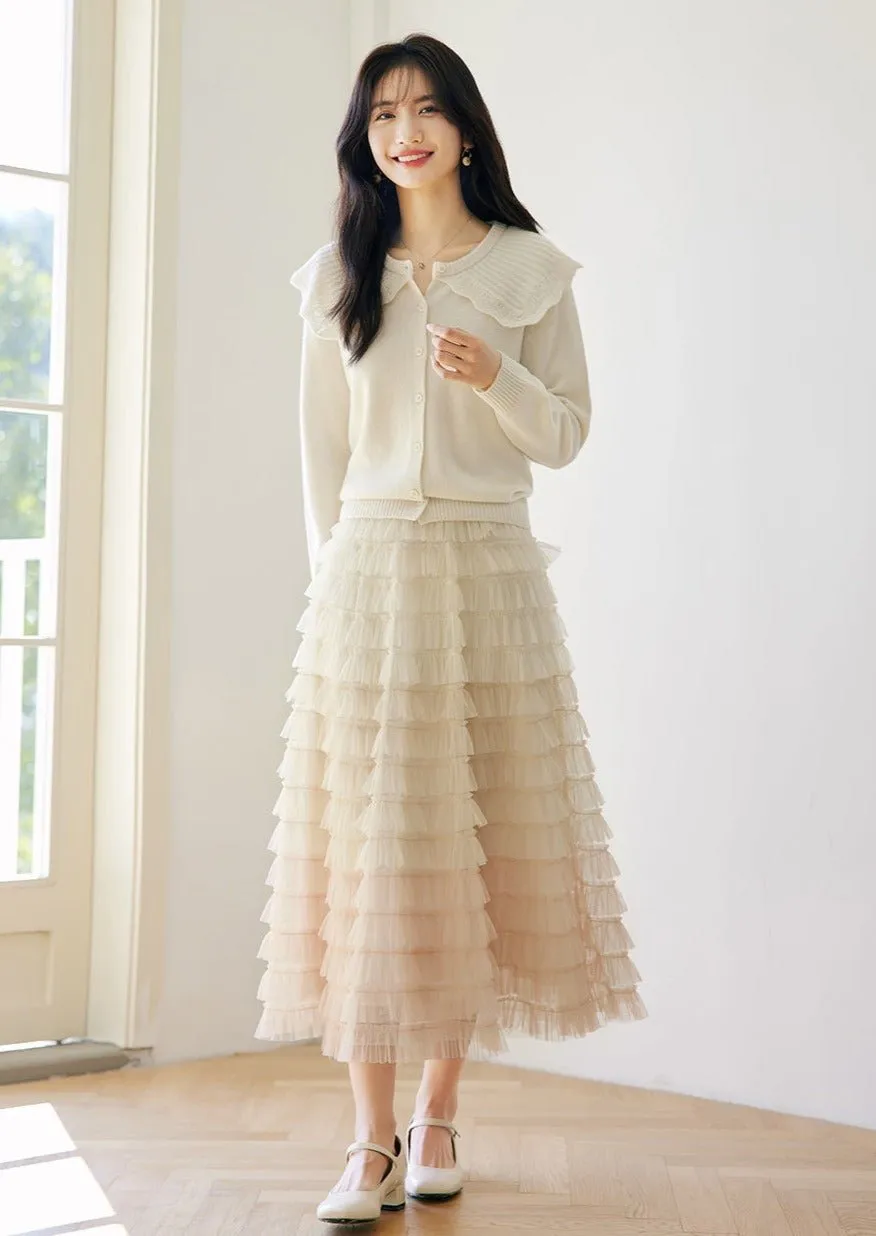 SPRING DOLL COLOR KNIT TOP