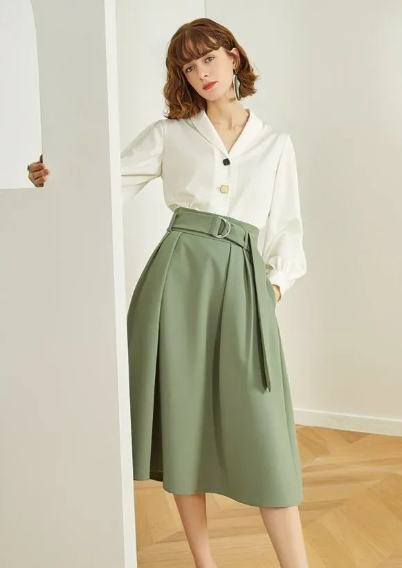 SPRING FRENCH CHIFFON SHIRT