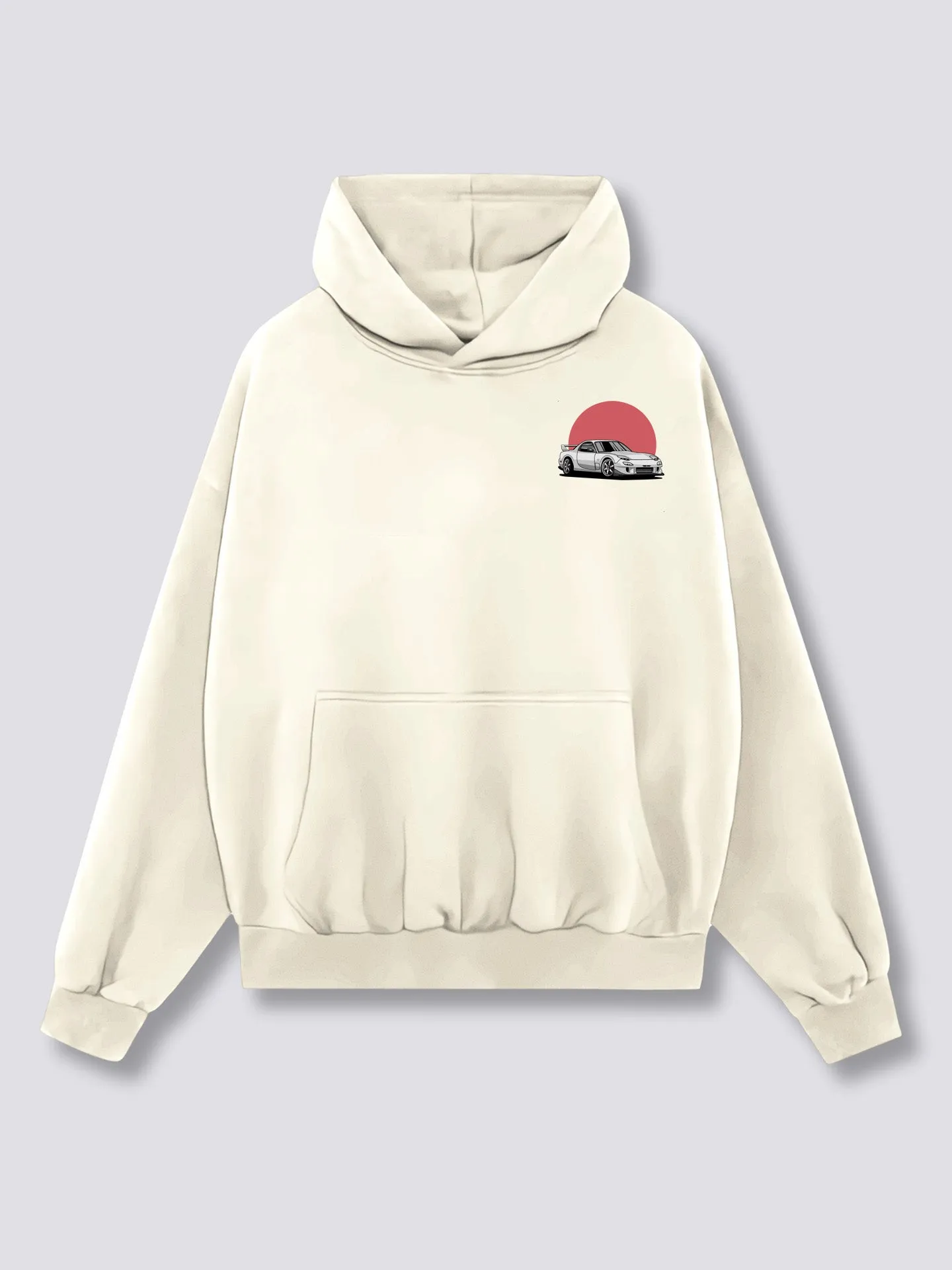 Sunrise Drive Back Hoodie