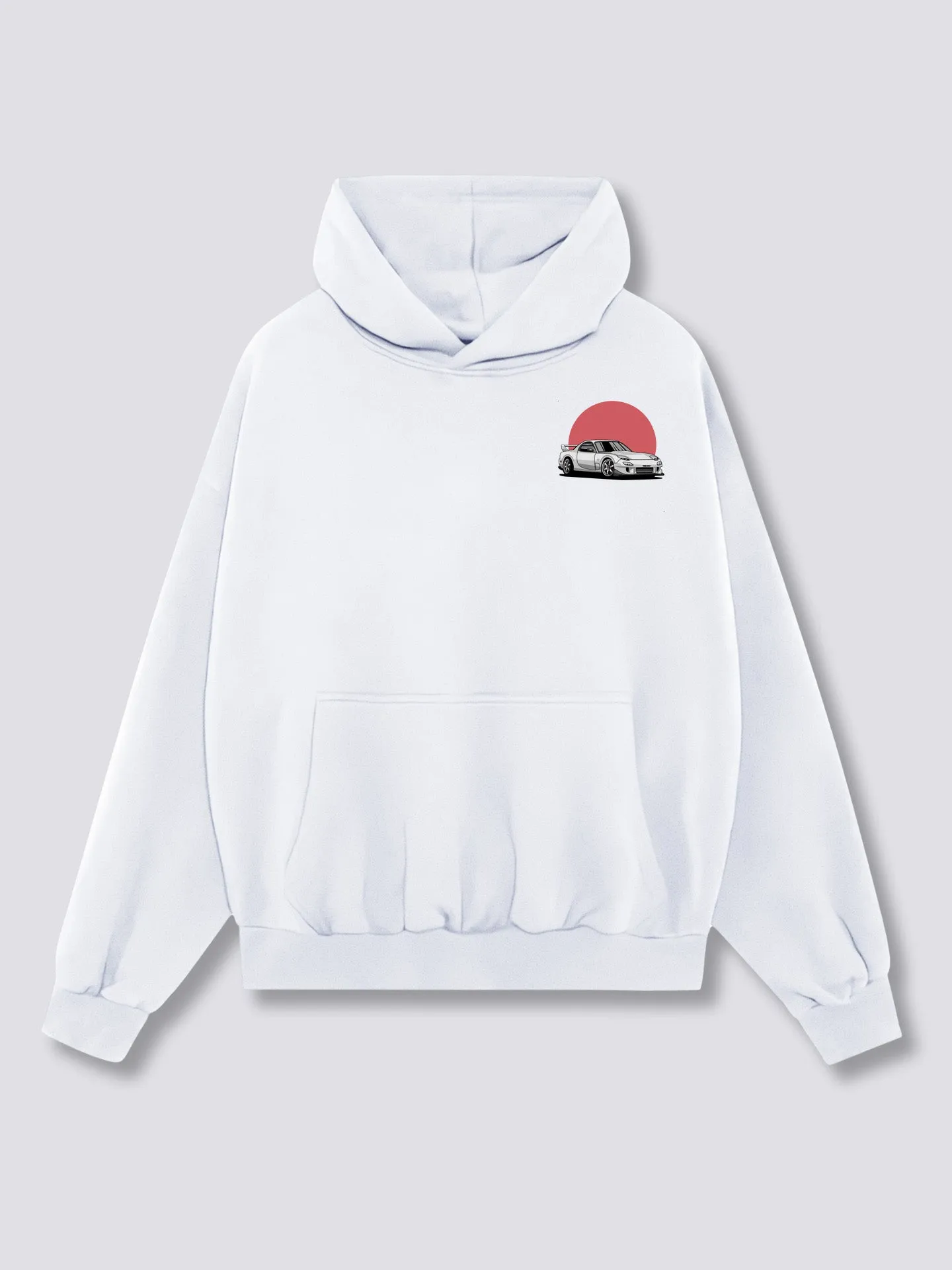 Sunrise Drive Back Hoodie