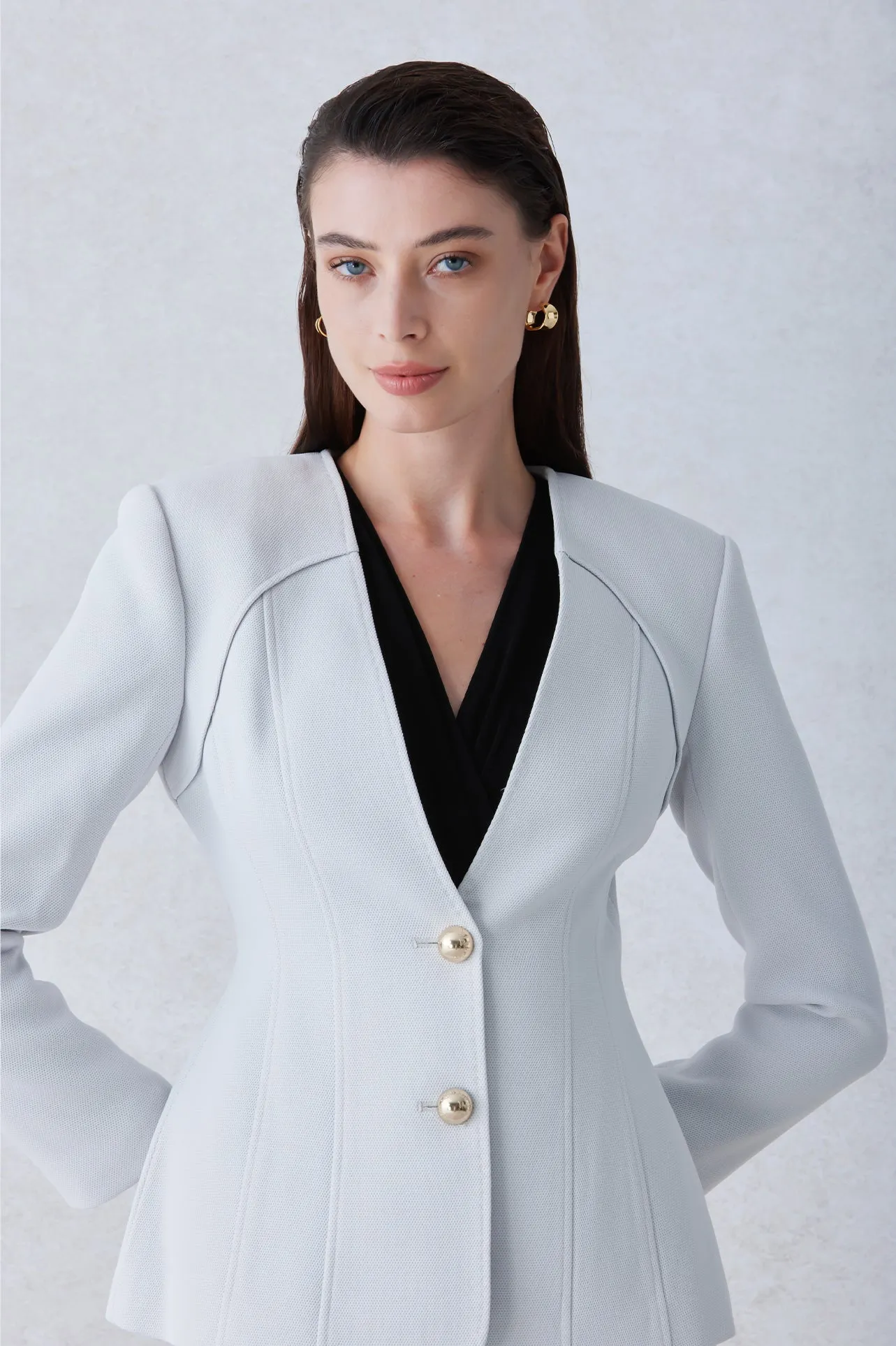 TAILORED JACKET IN GREY